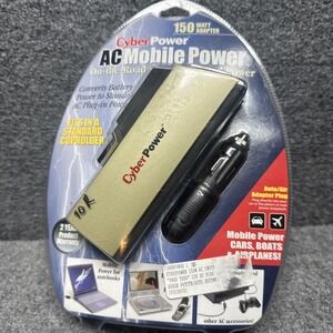 Cyber Power AC Mobile Power Cupholder Adapter‎ Mobile Surge Protection 140 Watt